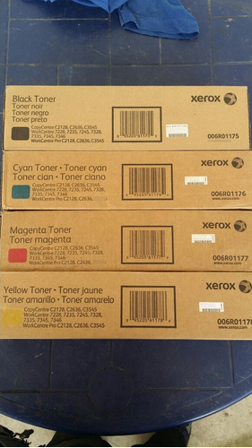 Kit De  Toner Originales Para Fotocopiadoras  Xerox 7328