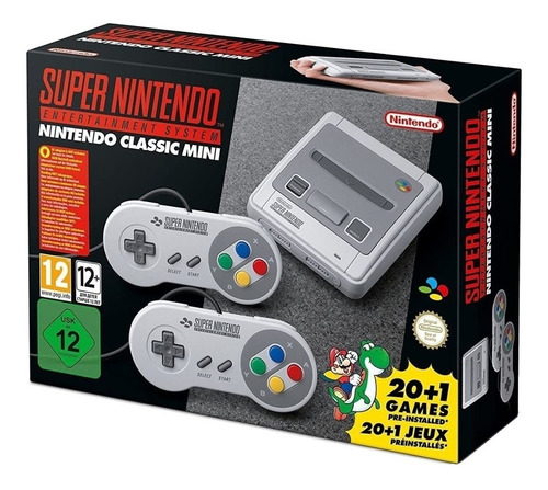 Nintendo Super NES Classic Mini 512MB Standard color gris 2022