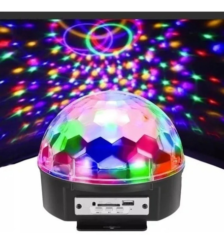 Imagen 3 de 3 de Magic Disco Rítmica/bola De Luces Con Bluetooth