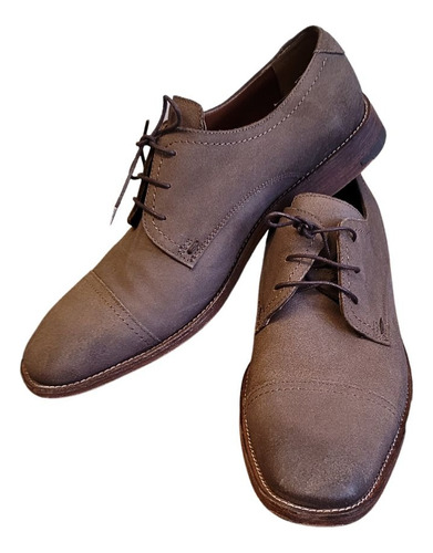 Zapato Vestir Cardinale Premium Gamuza 43 Talla