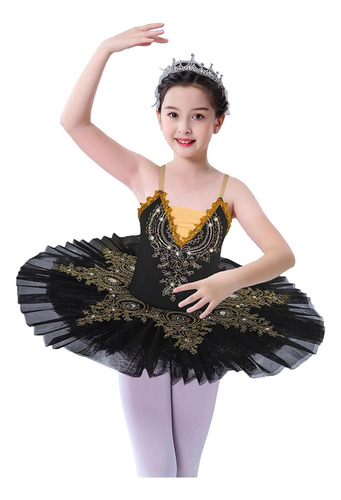 Leotardos Con Falda Para Niña, Traje De Baile De Ballet Con