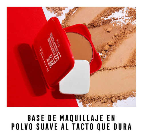 Base En Polvo Rimmel Lasting Finish Tono 007 Golden Beige