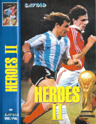 Heroes Ii Vhs Mundial 90 Maradona Caniggia Goycochea Futbol