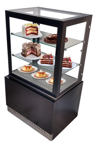 Vitrine Refrigerada Linha Prime 0,70 M Porta Vidro Simples