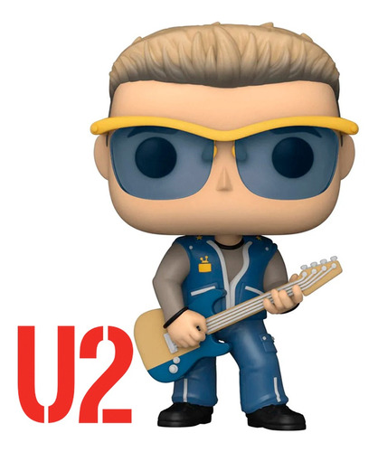 Boneco Funko Pop Rocks U2 Adam 270