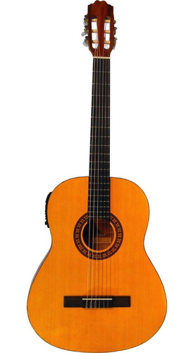 La Sevillana Ul-5eq Guitarra Electroacústica Abeto Clásica