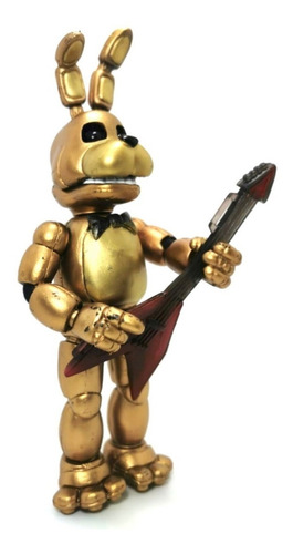Imagen 7 de 9 de Set 2 Figuras Five Nights Freddys Spring Golden Bonnie Fredy