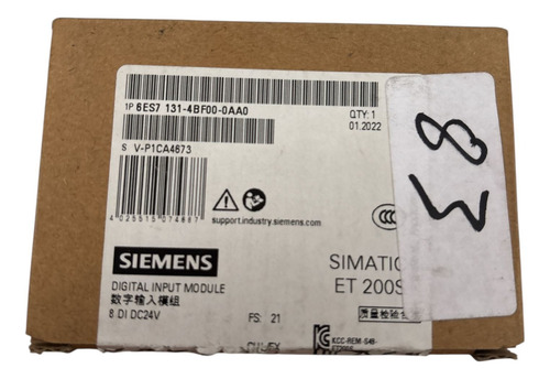 Siemens 6es7131-4bf00-0aa0 Digital Input Module