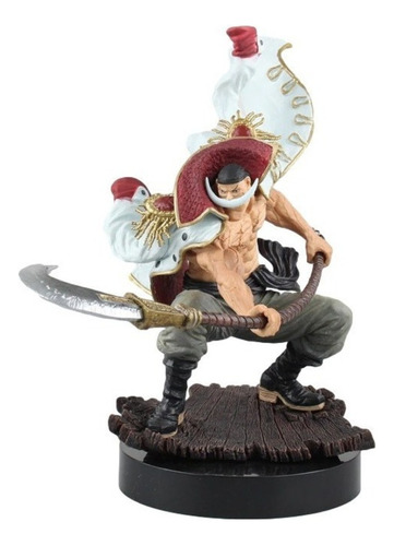 One Piece Edward Newgate Barba Branca Action Figure Boneco