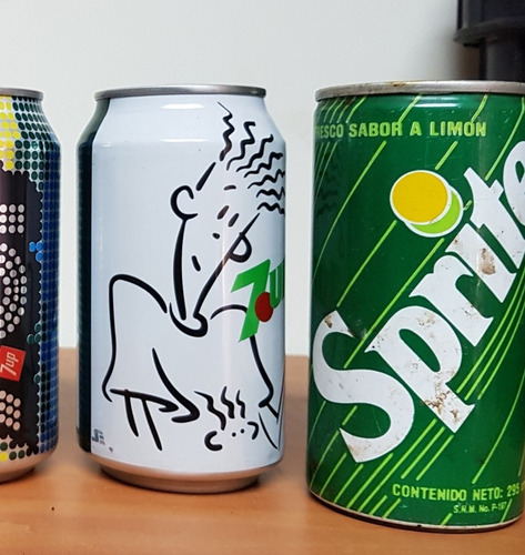 Imagen 5 de 6 de Cinco Latas Para Coleccionar. Una Esta Vacia.