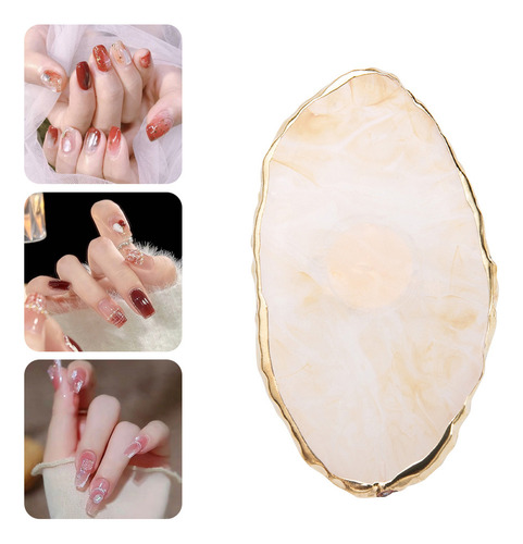 Paleta De Resina Para Decoración De Uñas Con Forma De Anillo