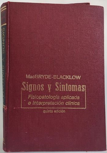 Signos Y Síntomas Fisiopatología Aplicada