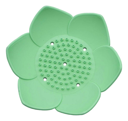 Jabonera Portátil Con Jabonera De Drenaje Jabonera Verde