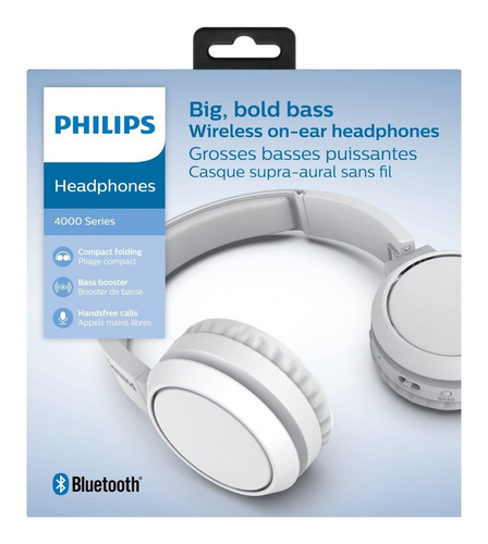 Imagen 7 de 8 de Audífono Bluetooth Philips Tah4205