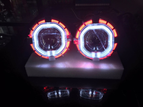 Proyector Transformers Octogonal Cristal Flash 2.5 Hid