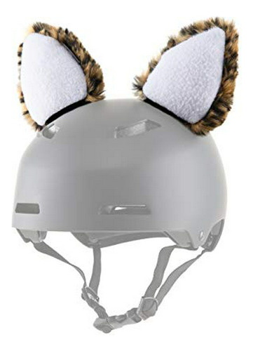 Accesorios Casco Leopardo Con Orejas Gato - Niños Y Adultos