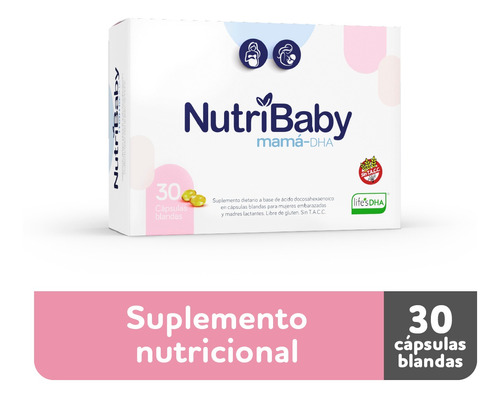 Nutribaby Mamá Dha Suplemento Dietario 30capsulas