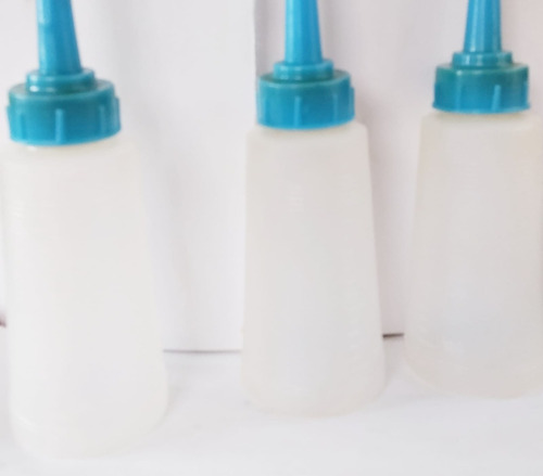 3 Aceite Cristalino P/maquina De Coser Con Aceitera 150 Mls.