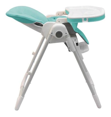 Imagen 4 de 5 de Silla De Comer Bebe Alta Punti Alturas Reclinable Ecocuero P