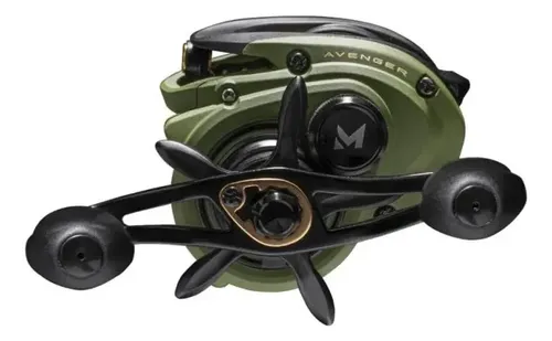 Carretilha Avenger 11000 Marine Sports Verde Lado Da Manivela Esquerdo