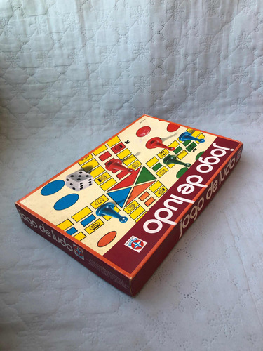 Jogo De Ludo Estrela Completo Antigo E Raro
