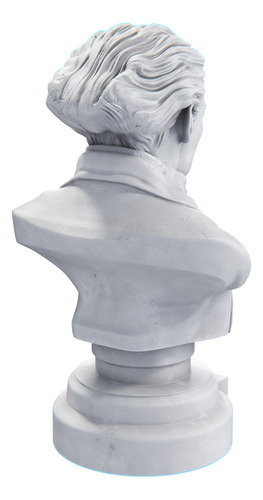 Estátua Busto Joseph-louis Lagrange - Estatueta Cor Cor Mármore