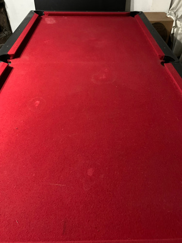 Pool Con Mesa De Ping Pong Rojo (Usado)