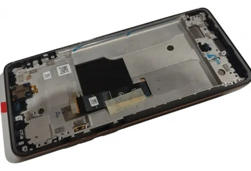 Frontal Display Aro Edge 40 Neo Pêssego Autorizada Motorola Stardust Pêssego