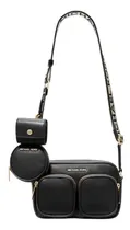 Comprar Crossbody Jet Set Medium Michael Kors Para Mujer Black