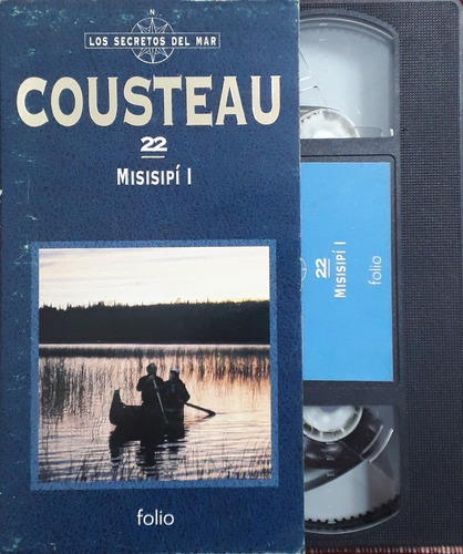 Vhs Cousteau 22 Original Misisipi I Hi-fi Stereo