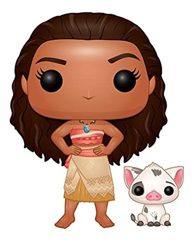 Funko Pop Disney: Moana - Figura De Accion Moana Y Pua