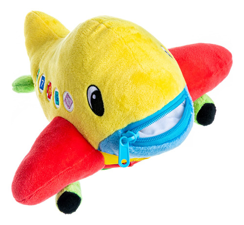 Buckle Toys - Bolt Airplane - Identifica Formas Y Colores -