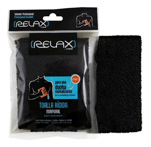 Esponja Exfoliante Para Baño Relax Men