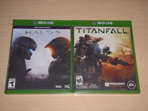 Halo 5: Guardians Y Titanfall (xbox One Completos)