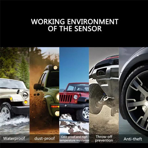 Sistema De Control De De Neumáticos De Coche Solar Sensor