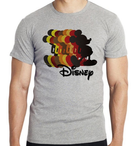 Camiseta Infantil Kids Disney Mickey Mouse Cópias Linda