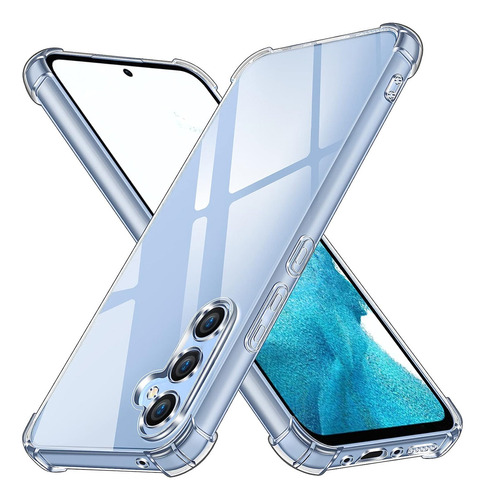 Carcasa Para Samsung A54 5g Transparente Reforzada