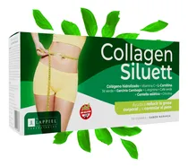 Comprar Colágeno Hidrolizado Polvo Puro Capsulas 30 Sobres Dosis Diaria SILLUETT Bylappiel Quema grasas y potencia tu figura 30 Sobres Sabor Naranja Rinde 30 Días