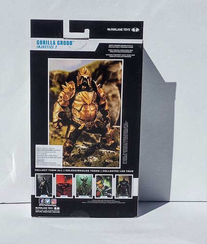 Figura De Gorilla Grodd Injustice 2 De Dc Multiverse