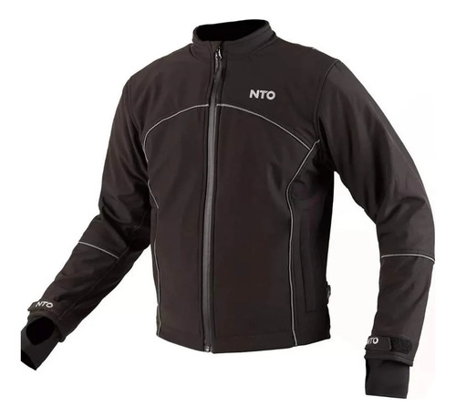 Campera Moto Softshell Nto Brisk Con Protecciones-allmotors-