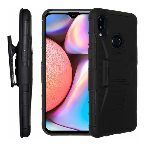 Imagen 8 de 9 de Funda Cover Uso Rudo 3 En 1 Samsung Galaxy A10 A20 A30 A2 A3