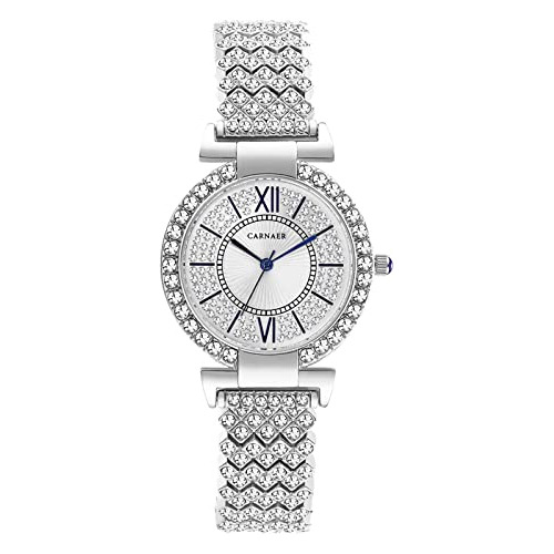 Reloj De Ra Para Mujer Con Diamantes De Imitación Y Diamante