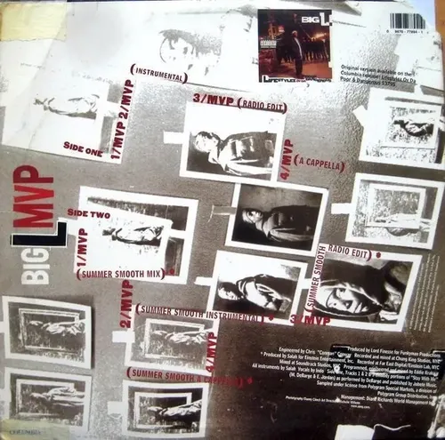 Lp Big L - Mvp - Hip & Hop Importado 8 Versões | MercadoLivre