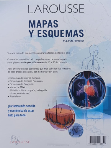 Mapas Y Esquemas 1° A 3° De Primaria -larousse