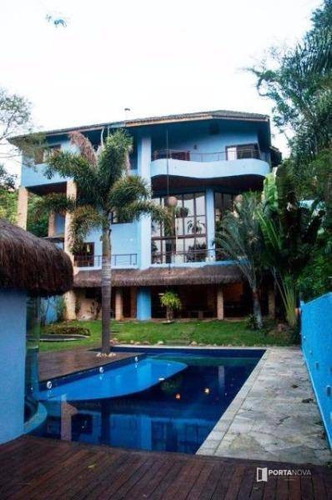 Imagem 1 de 30 de Casa Com 4 Dormitórios À Venda, 867 M² Por R$ 2.500.000,00 - Parque Das Artes - Embu Das Artes/sp - Ca0357