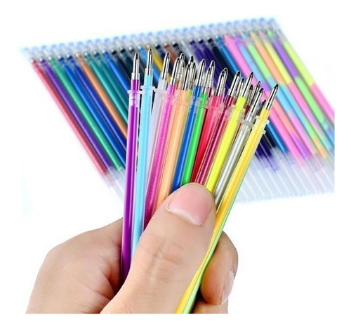 Rotuladores En Gel Para Acuarela M Office School, 48 Colores