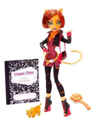 Monster High Toralei Stripe Doll Con Mascotas Sweet Fang