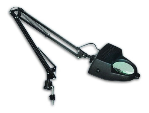 Imagen 3 de 6 de Lupa 3x Lampara Led Incluida Cosmetologia Depilación Negra