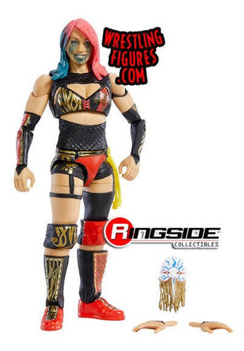 Wwe Bianca Belair Com Cinturao + Asuka 2 Bonecos Mattel Novo