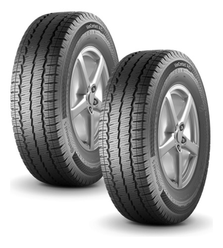 Paquete 2 Llantas 285/55r16 Continental Vancontact A/s 126n